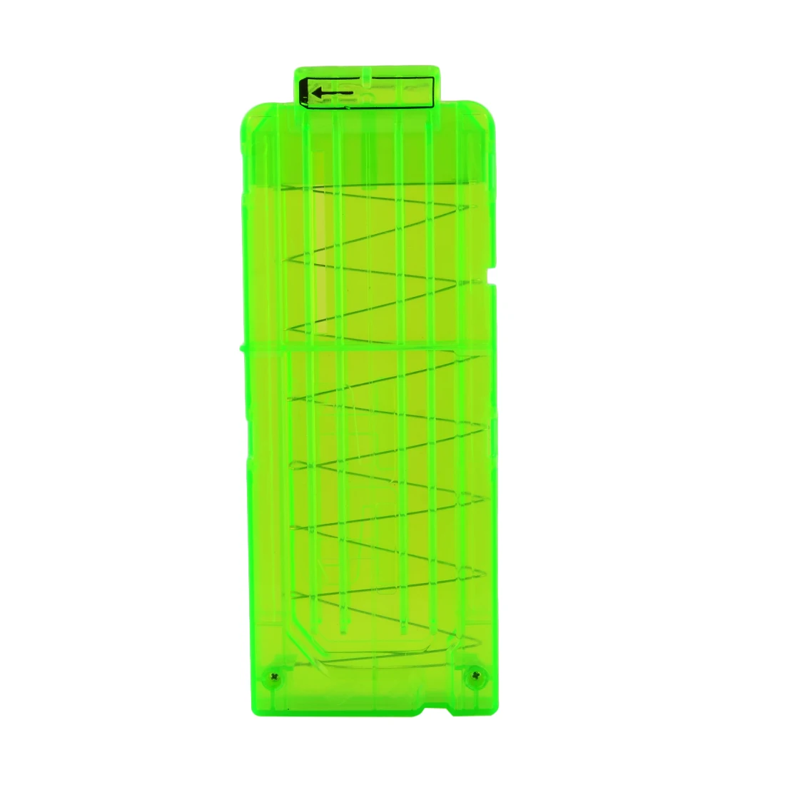 

Soft Bullet Clips For Nerf Toy Gun 12 Bullets Ammo Cartridge Dart For Nerf Gun Clips - Trasparent Green