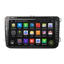 Quad Core HD1024*600 8 Inch Android 5.1 Car DVD Player For VW For MAGOTAN CADDY Car Stereo Multimedia Player Free 8GB MAP Card