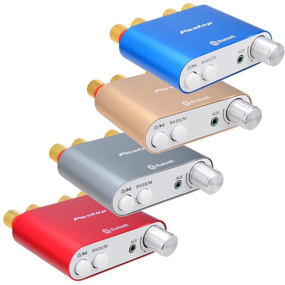 Домашний аудио ресивер Мини Bluetooth 4 0 Цифровой усилитель Amp HiFi 100 Вт TPA3116 с 12 В 5A