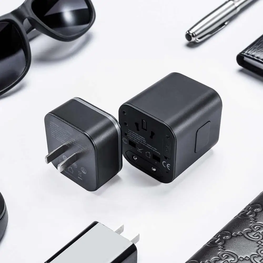 

Xiaomi 90 Point Multi Functional Conversion Plug QC3.0 Fast Charging Light Portable Charger Detachable Most Countries Usable Cha