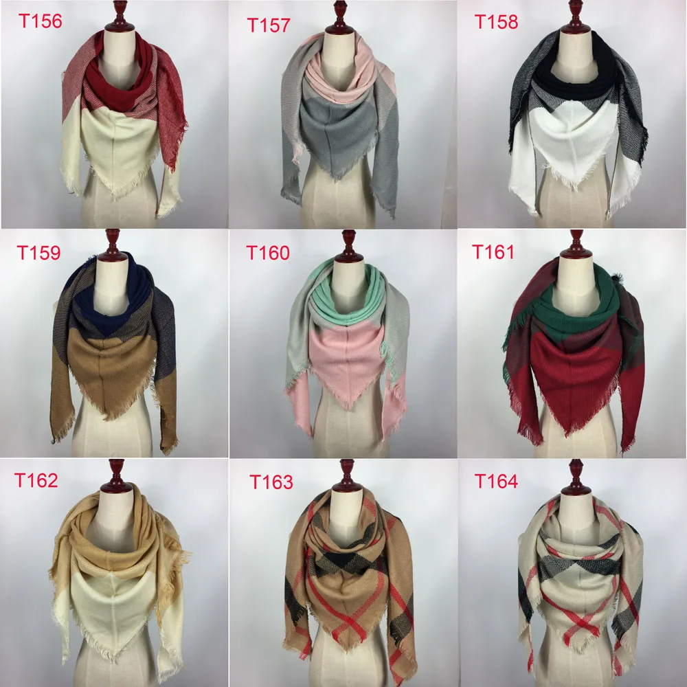 Брендовый зимний клетчатый шарф, клетчатый шарф, женские шарфы,, роскошный женский шарф, дизайн, акрил, кашемир, Красивая шаль