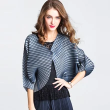 Женская плиссированная куртка Changpleat универсальная с рукавом