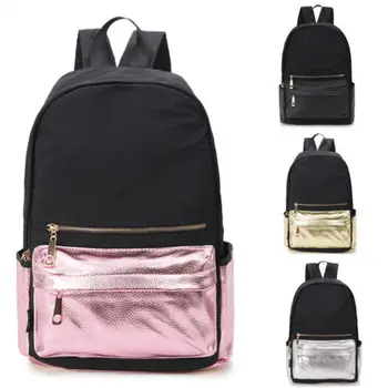 

Fashion Women Girls Shining Sequins Backpack Storage Bags Travel Bag School Backpack Rucksack