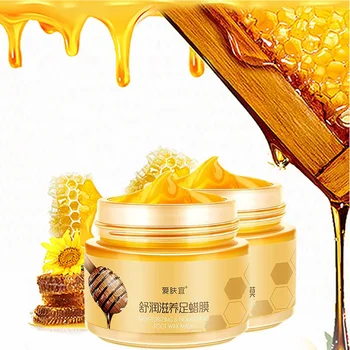 

Honey Hand Foot Face Wax Milk Cream Whitening Nourish Moisturizing Hydrating Remove Dead Skin Care