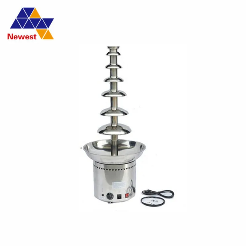 

4/5/6/7 Tiers Chocolate Fountain Fondue with Stainless Steel 304 Material Christmas Wedding Event Party