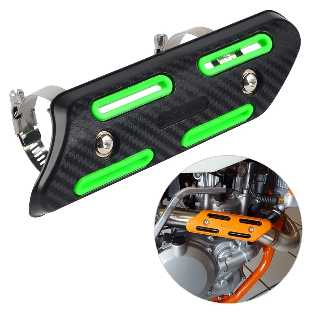 Выхлопной тепловой экран защитная пленка для Kawasaki KX250F KX450F KX250 KX125 KXF250 KXF450 KX 125 KXF 250