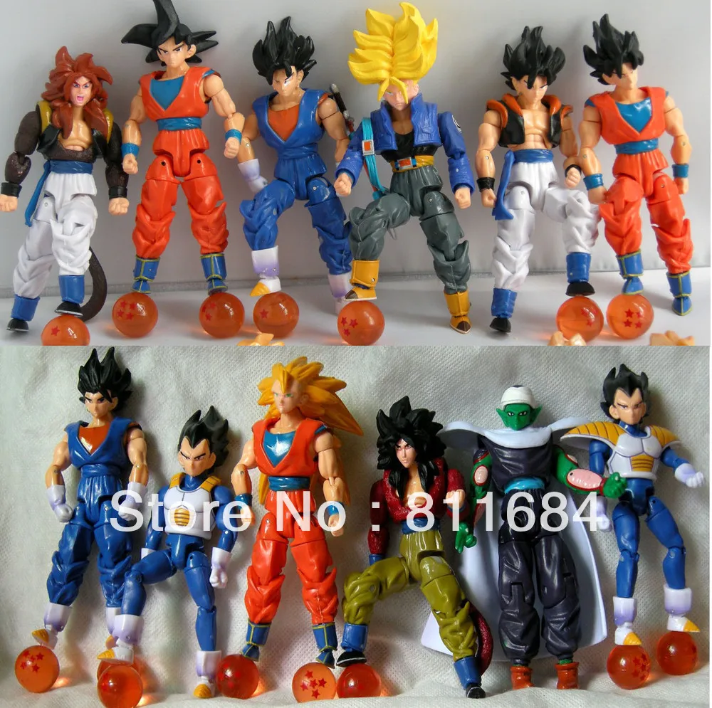 DragonBall Z Dragon Ball DBZ Action Figure Figures Lot 12pcs Piccolo