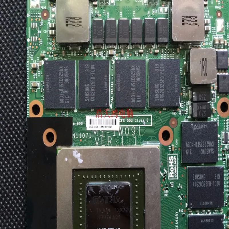 

New GeForce GTX 680M 2GB GD DR5 MXM3.0b Video card N13E-GTX-A2 for DELL Alienware MSI CLEVO M17x R4 / M18x R2