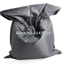 Темно-серый fatball ленивый мальчик beanbag стул с водонепроницаемым полиэстером, хорошее качество никогда не отрывать кресло для сна
