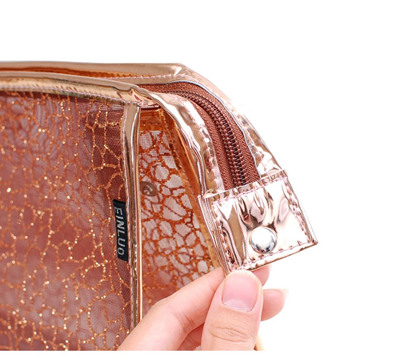 Shining Lace travel cosmetic bag 07