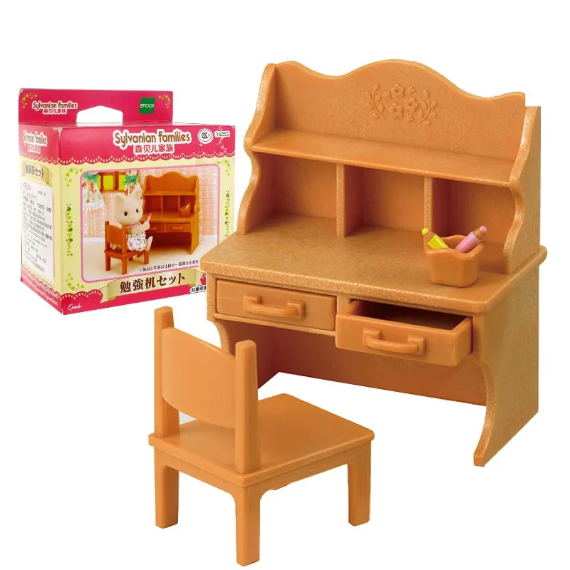 

Sylvanian Families Dollhouse Playset Children Desk Set Accessories Gift Girl Toy No Figure New #16268