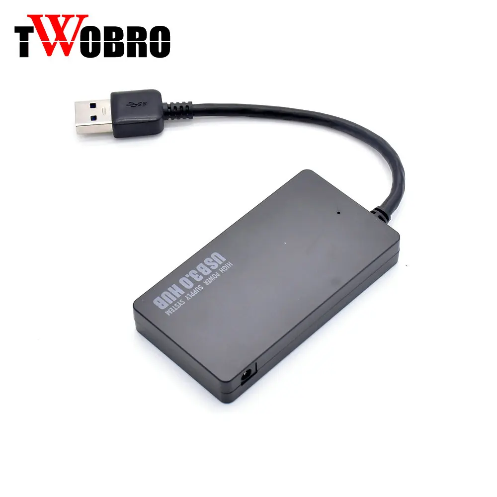 Высокая Скорость 5 Гбит/с USB 3 0 4 Порты и разъёмы usb хаб сплиттер адаптер ультра для
