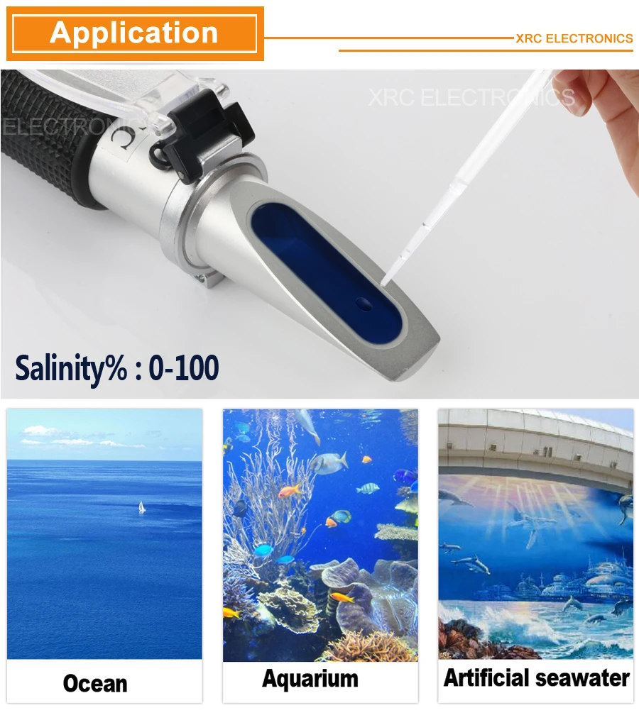 Sea Salinity Refractometer RZ118 01
