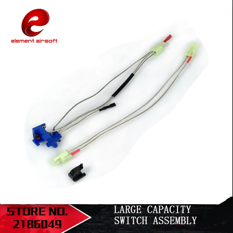 

Element Airsoft Large Capacity Switch Accessory weapon Suitable for Ver.3 Gearbox Front 3 wiring PW0205