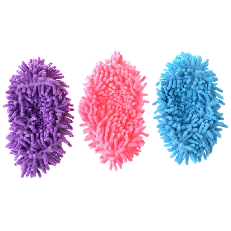 Beelittle моющиеся сс тапочки обувь Multi-Функция пыли пол уборки дома обувь Обложка для Ванная комната офисные Кухня дом(розовый