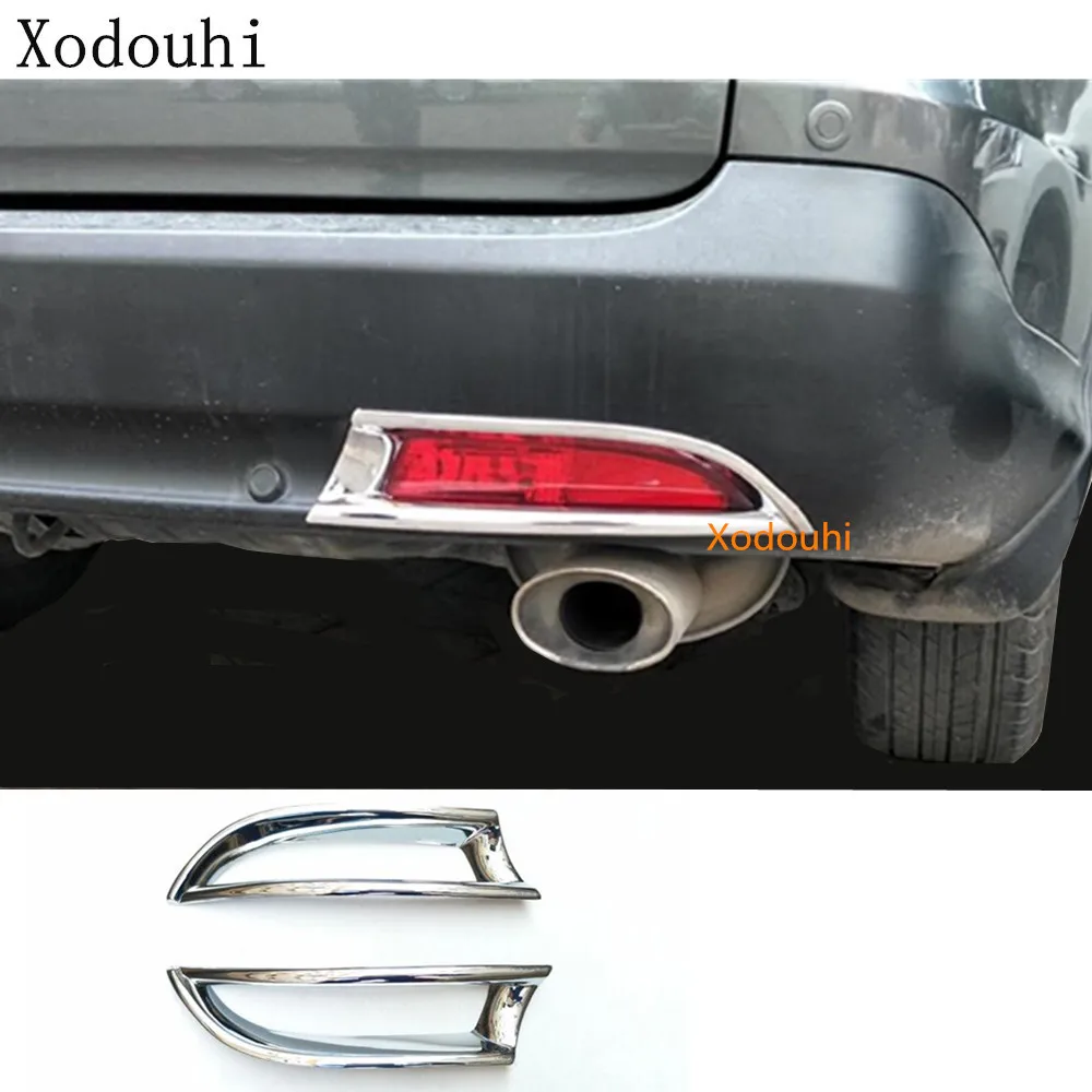 Car ABS Chrome Rear Fog Lamp Light Frame Cover Trim For Honda CR-V CRV 2020-2021 Car ABS Chrome Rear Fog Lamp Light Frame Cover Trim For Honda CR-V CRV 2020-2021
