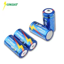 

KINBAT 4pcs/lot 3000mAh 1.2V C Ni-CD Rechargeable Battery C Size NICD Batteries Bateria For Toy Camera Multimeter Instruments