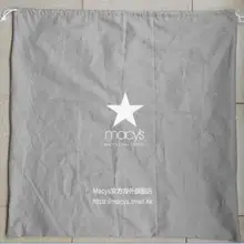 Высокое качество хлопка Подарочный кисет для ювелирных изделий пользовательские 21*35 см мешочек Сумка со шнурками с логотипом для подарочные упаковки, хранения