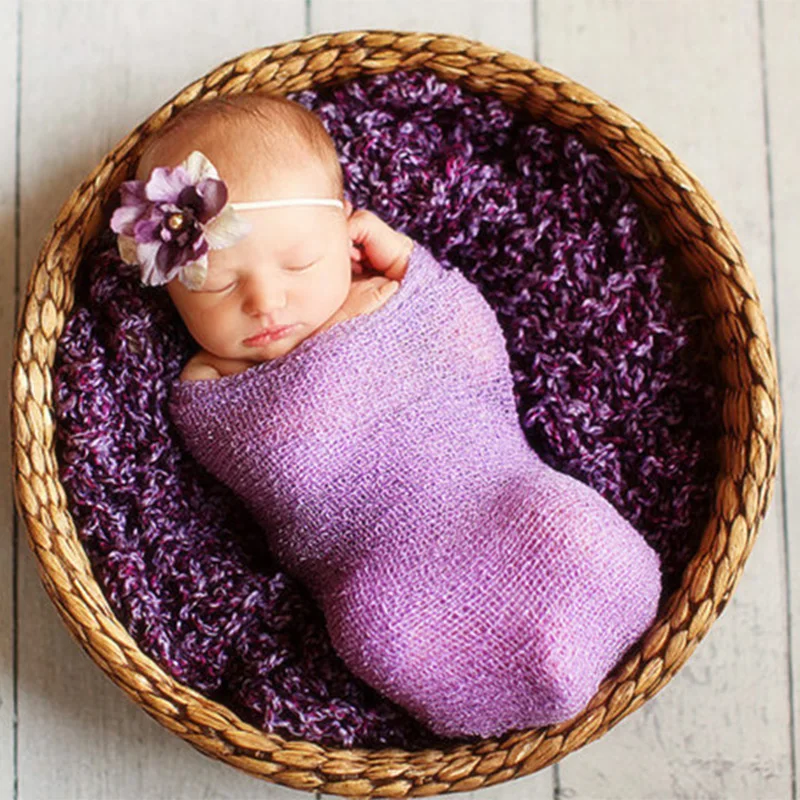 newborn wraps photography props (4)