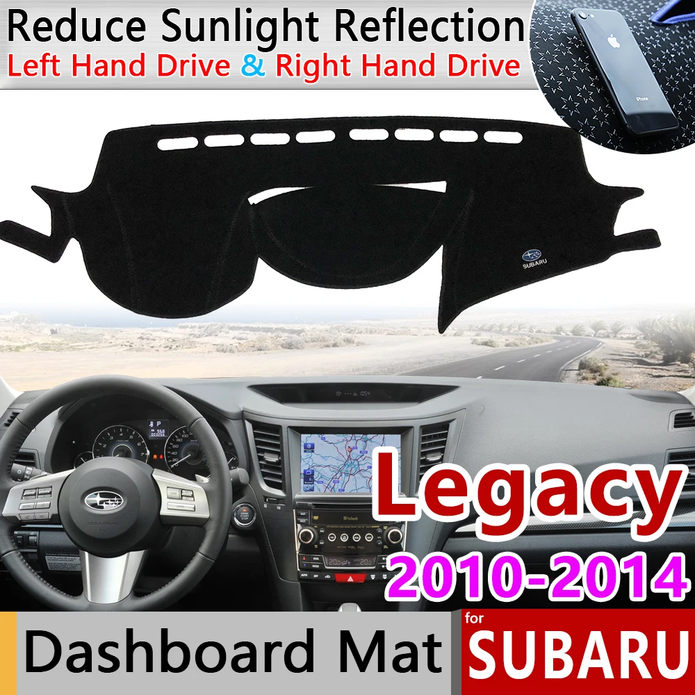 

for Subaru Legacy 2010 2011 2012 2013 2014 Anti-Slip Mat Dashboard Cover Carpet Sunshade Dashmat Carpet Accessories WRX STI B4