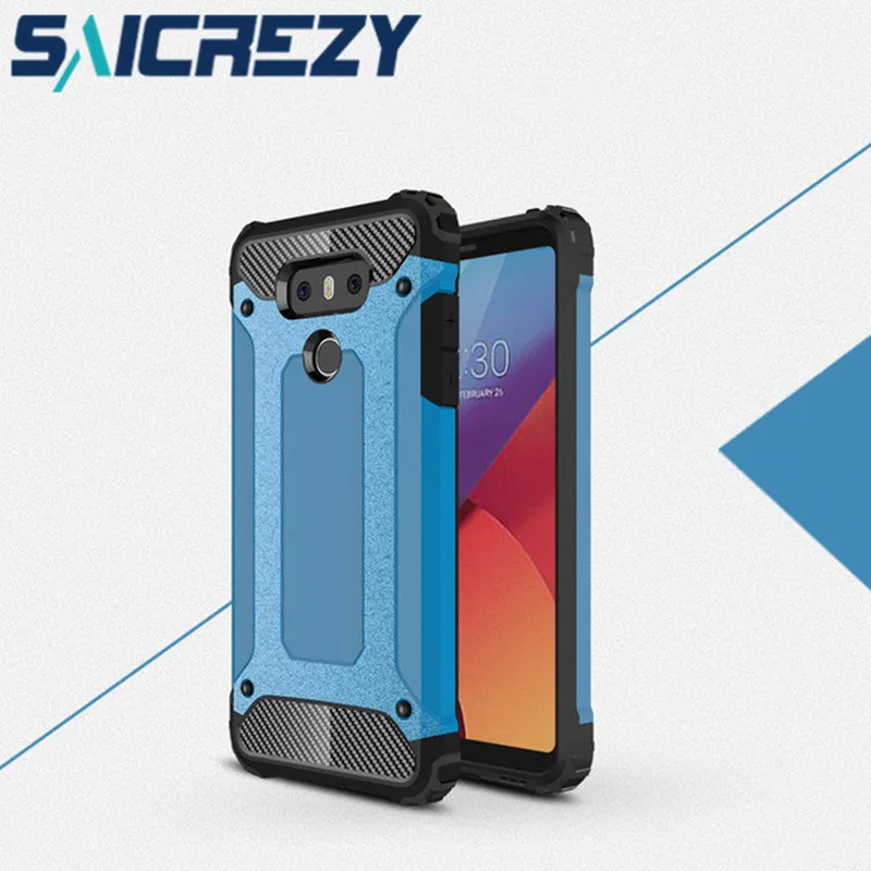 

Full Protective Phone For LG G6 Case Cover 5.7 inch funda shockproof back Bag for LG G5 H868 case 5.3 inch Capa bumper house