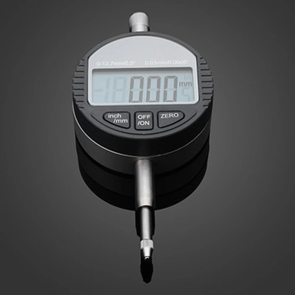 

Durable 0.01mm/0.0005'' 0-12.7mm/0.5" Digital Dial Electronic Indicator Gauge PO
