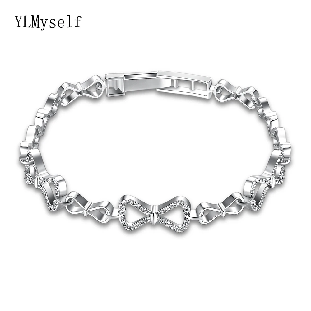 

Cute 17.2cm length bracelets lovely jewelry daily wear charm accessories Bow Bracelet & bangle best gift for girlfriend