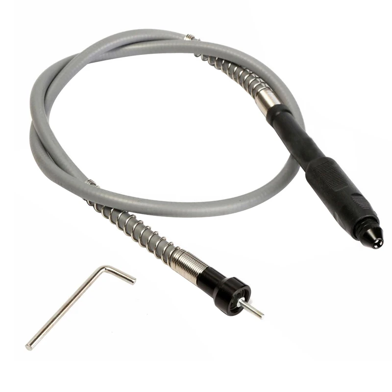 

Flexible Flex Shaft +M8 Keyless Chuck For Dremel Electric Grinder Rotary Tool