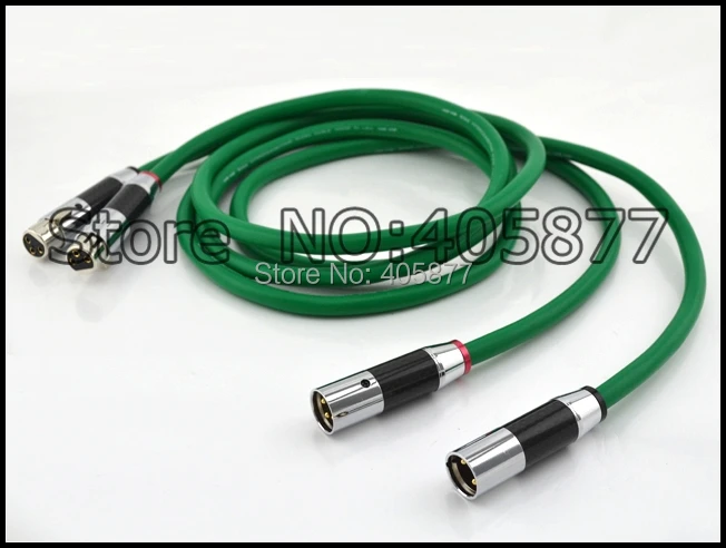 1.5m Pair audio 4N Copper XLR Interconnect audio cable with carbon fiber XLR plug cable 1.5m Pair audio 4N Copper XLR Interconnect audio cable with carbon fiber XLR plug cable