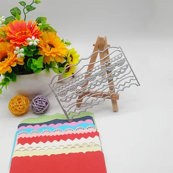 

Craft metal cutting dies cut die Cute baby Beautiful lace mold Scrapbook paper craft knife mould blade punch 12*8.2cm