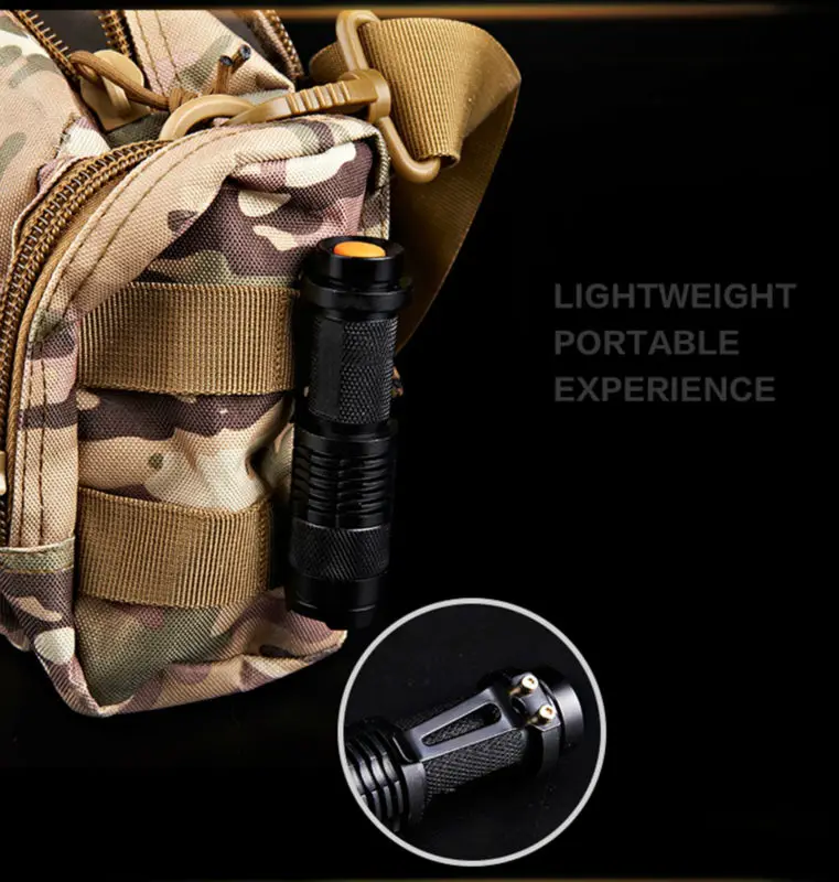 ReBlue Flashlight Lanterna x900 Linterna Led Tactical Torch Led Flashlight Camping Lanterna Tatica Torch Light 14500 XML Q5 T6 8