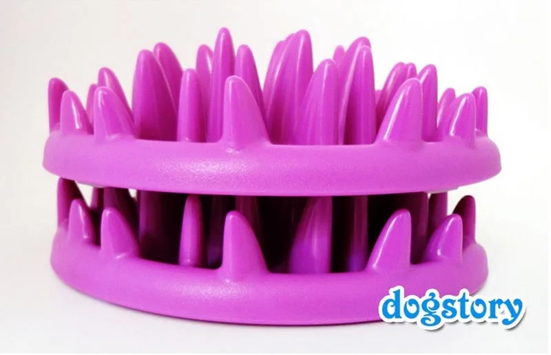 Fat Cat or Dog's Slow Feeding Dish Help Digest Reduce Pet's Weight Feed Interactive Game Feeder Health Meal Anti-vomiting Bowls