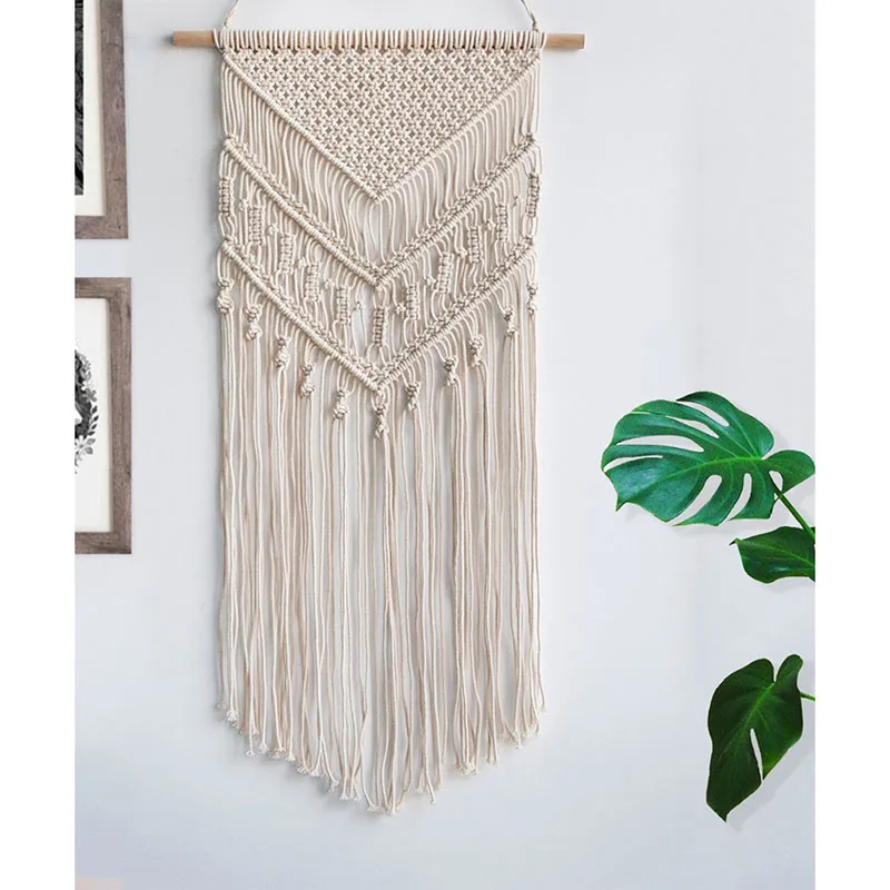 Us 12 24 32 Off Bohemian Large Chic Macrame Woven Cotton Tapestry Handmade Wall Hanging Fabric Farmhouse Dorm Room Home Decoration Boho Art Deco In Us 12 24 32 Off Bohemian Large Chic Macrame Woven Cotton Tapestry Handmade Wall Hanging Fabric Farmhouse Dorm Room Home Decoration Boho Art Deco In