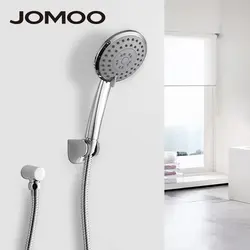 JOMOO лейка для душа экономия воды 3-режимная функция с настенным держателем и 1.5м шлангом душевая лейка смеситель для ванной хром покрытие