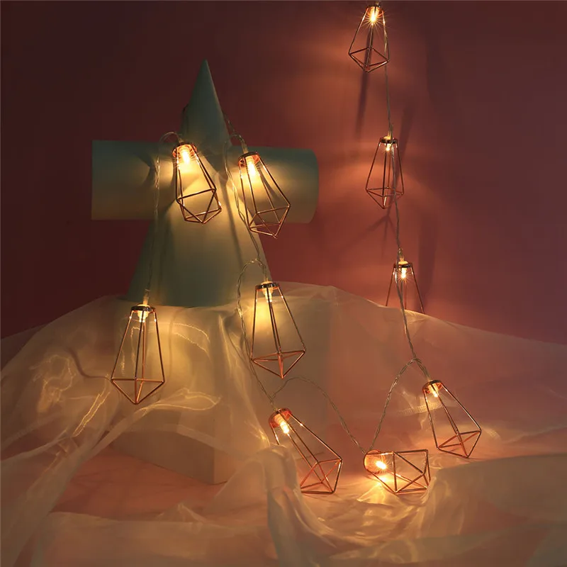 String Lights Wedding Party Decor Outdoor Indoor Lamp 1.5M 10 LED String Lights Set string lights outdoor 40JA108