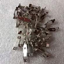 100 шт. безопасные булавки, брошь, основа, Ювелирная фурнитура для аксессуаров, сделай сам, ювелирные аксессуары, принадлежности для одежды