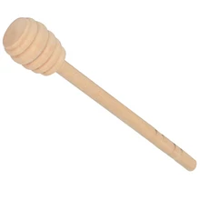 10Pcs Wooden Honey Jam Stick Wood Spoon Stir Bar for Mixing Splash Beekeeping Tool 14cm Bee Equipment Wholesale