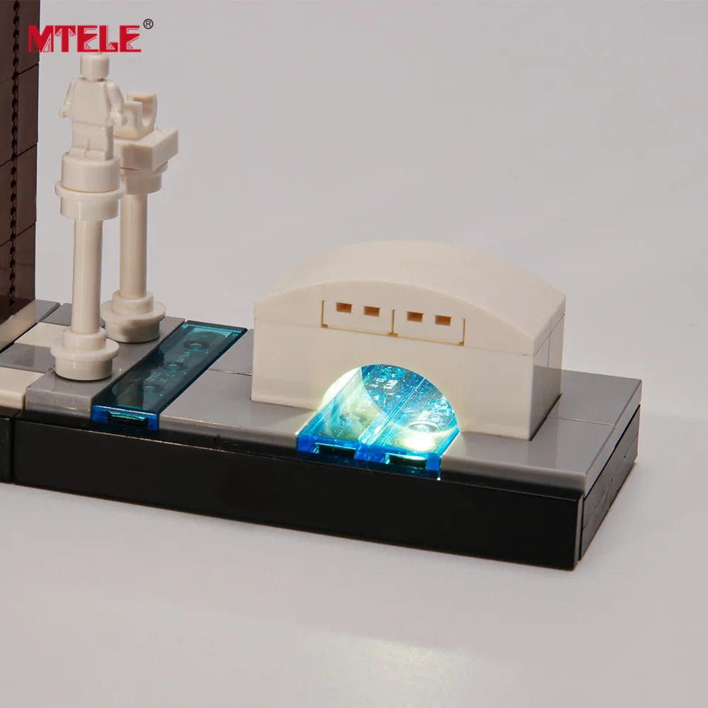 MTELE брендовый светодиодный светильник, комплект для архитектурного дизайна, Венецианский светильник, комплект, совместимый с 21026(модель не входит в комплект