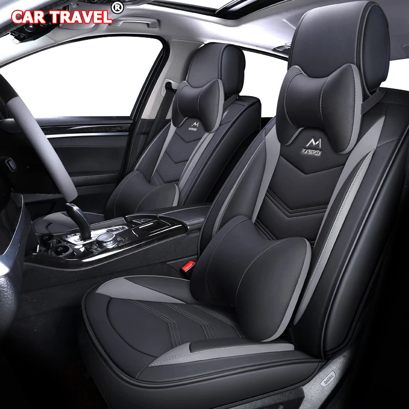 Роскошный кожаный чехол для автомобильных сидений kia sportage rio 3/4 ceed sorento soul niro k2 k3 k5