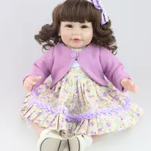 52 см Reborn-Baby-doll реалистичные принцесса девочка реального живого bonecas Лучшие Девушки Игрушки