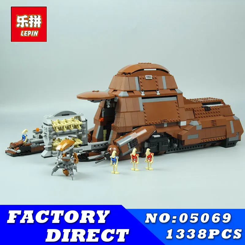 

Federation Transportation Tank Set Blocks LEPIN 05069 1338Pcs Star War Series MTT Children Building Blocks Bricks Toys Model