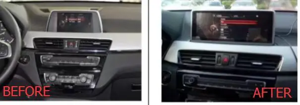 Top 2GB Ram 10.25" Android8.1 Car Vedio For BMW X1 F48 2016 2017 Audio PC GPS Navigation Multimedia Head Unit Monitor Radio Media 1