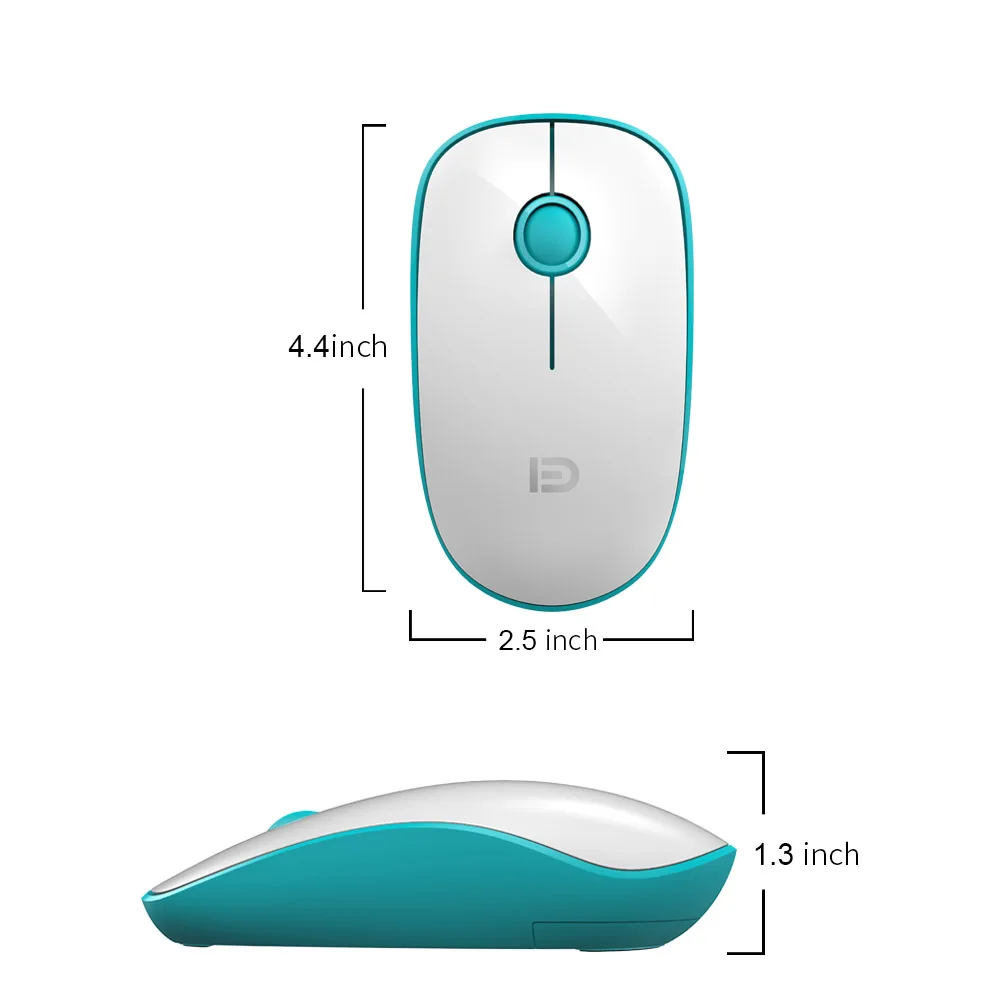 FD полноразмерная 2,4 ГГц Беспроводная клавиатура мышь комбо ультра тонкий компактный портативный набор мышей клавиатуры для ПК настольного ноутбука дома и