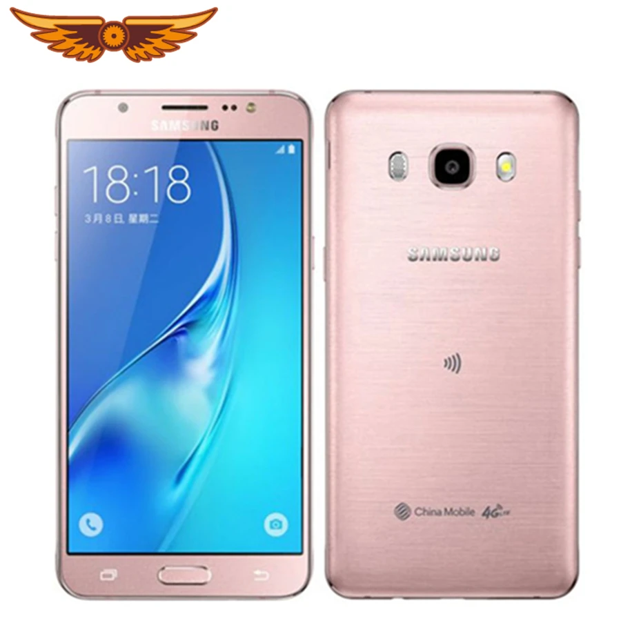 Оригинальный разблокированный Samsung Galaxy J5 2016 J510F четырехъядерный 5 2 дюймов Гб ОЗУ 16