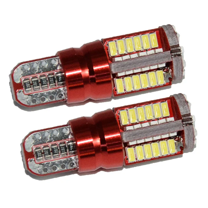 2 шт. Автомобильные светодиодные лампы T10 W5W 12 В 194 168 6000 К|car light|12v led domepower |
