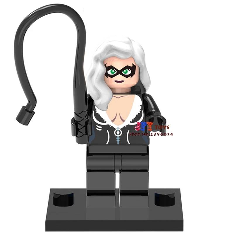 Single Sale star wars superhero Catwoman movie building blocks model bricks toys for children brinquedos menino