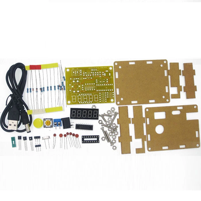 1PCS DIY Kits 1Hz 50MHz Crystal Oscillator Tester Frequency Counter