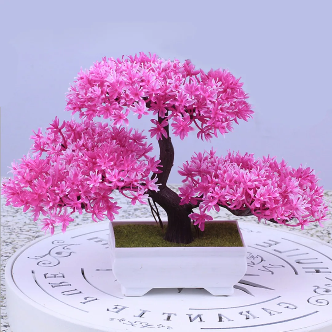Mayitr Artificial Plastic Resin Bonsai Tree For Wedding Decor Home Mayitr Artificial Plastic Resin Bonsai Tree For Wedding Decor Home Decoration Accessories