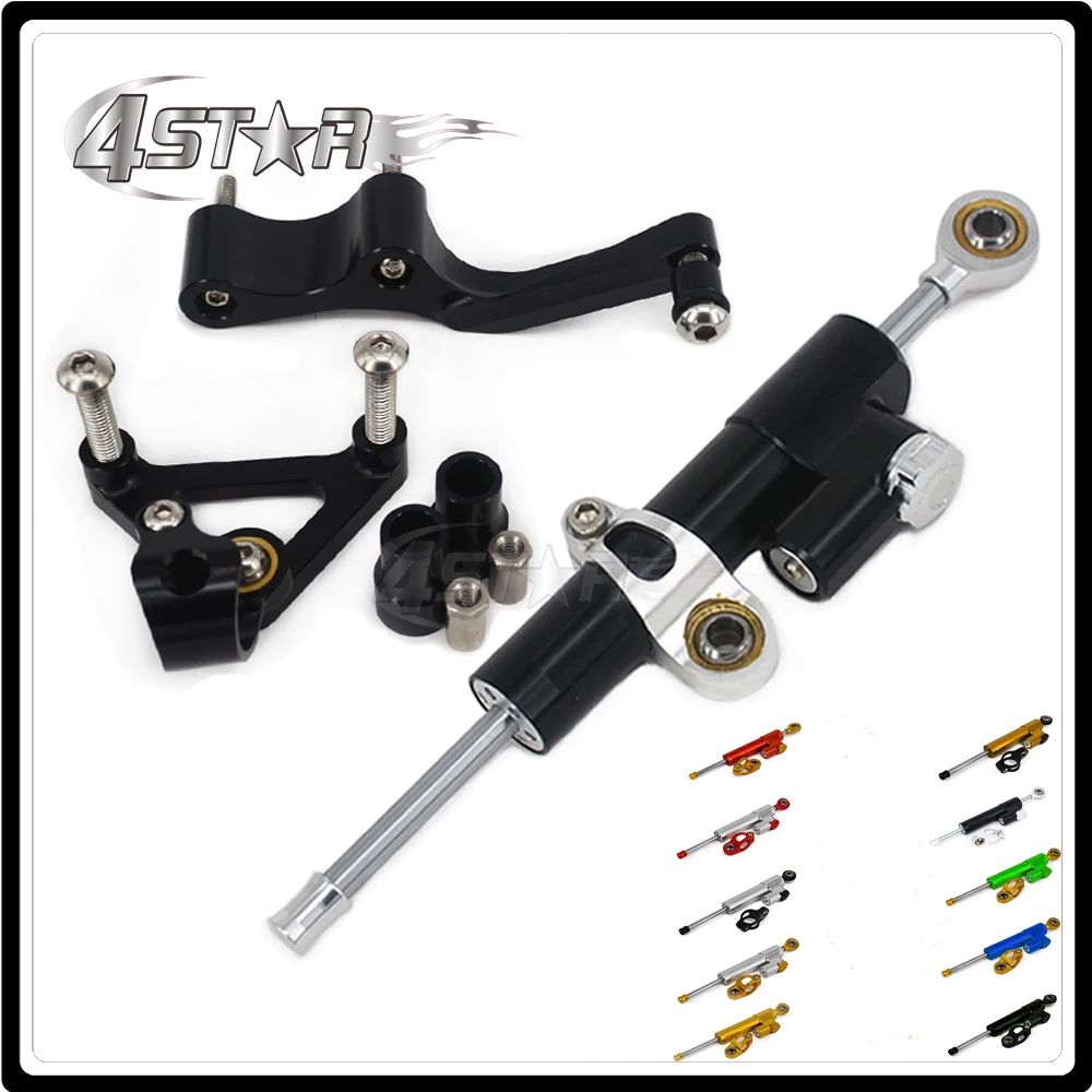 Motorcycle Steering Damper Stabilizer & Bracket For DUCATI 696 796 795in Covers & Ornamental