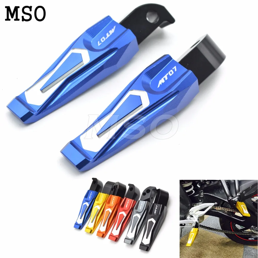 2018 hot sale Motorcycle foot pegs CNC Aluminum Rear Passenger Foot Peg